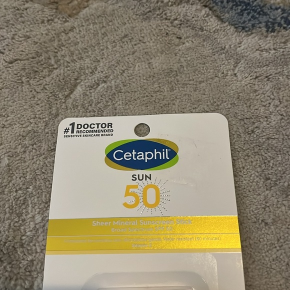 NWT Cetaphil Mineral Sunscreen Stick SPF 50 - Picture 3 of 5